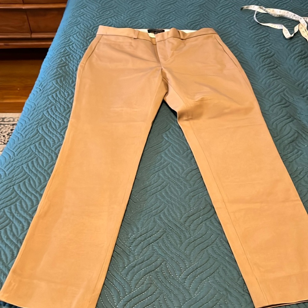 Banana Republic Tan Curvy Sloan Slim Ankle Pant Size 8 NWT